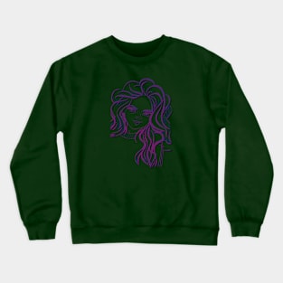 Abstract Portrait Crewneck Sweatshirt